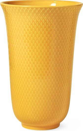 Lyngby Wazon Rhombe 20 cm żółty 201922