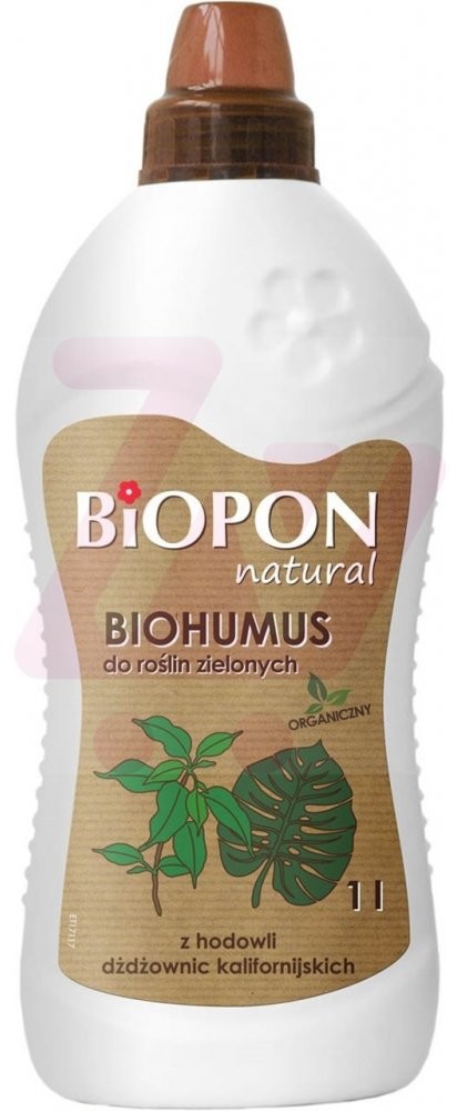 Bros Biopon Biohumus do roślin zielonych 1 litr