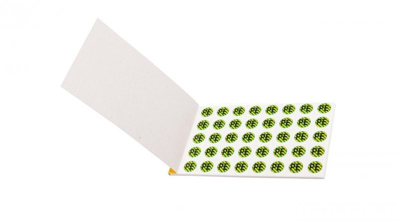 Ergom Znaki samoprzylepne ZS D12/PE E04ZP-02030401300 E04ZP-02030401300