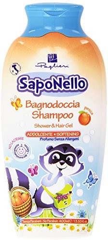 FELCE AZZURRA Pianka Bad bagnodoccia shampo Delicato per bambini saponello All 'albicocca 400 ML FRCM020639