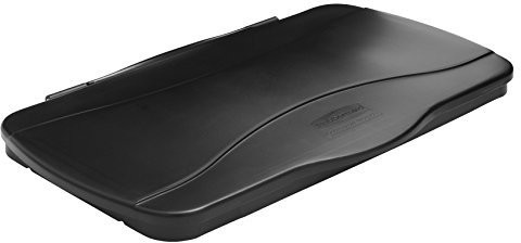 Rubbermaid Commercial Products fg267 400bla pokrywa z klapką czarny FG267400BLA