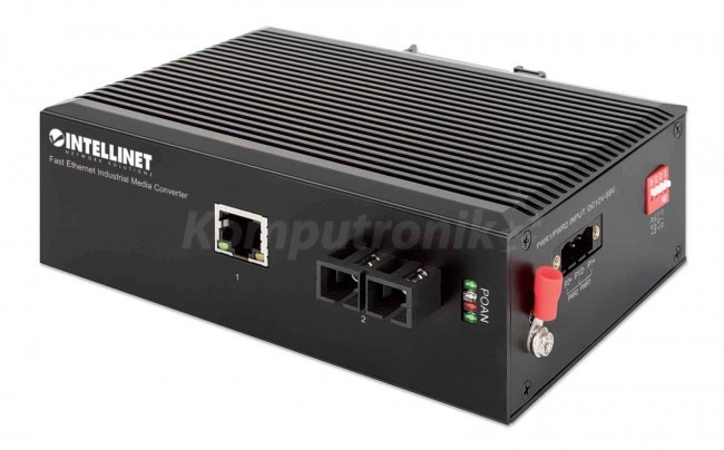 Intellinet 508322 Media konwerter 10/100 RJ45 na SC jednomodowy 20km 508322