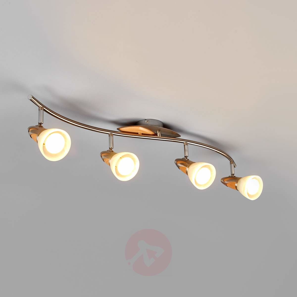 Lampenwelt 4-punktowa lampa sufitowa MARENA, LED E14