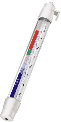 Xavax termometr analogowy (zawieszenia w lodówka, zamrażarka, zamrażarek, lodówka, minibar wina, min. 40 stopni, maks. + 30 stopni, PDA) Biały 00111019