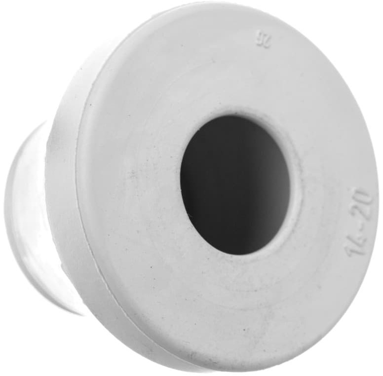 Ergom Przepust gumowy 14/20mm IP67 biały PDE 21 E03DK-05010203501 25szt. 05010203501