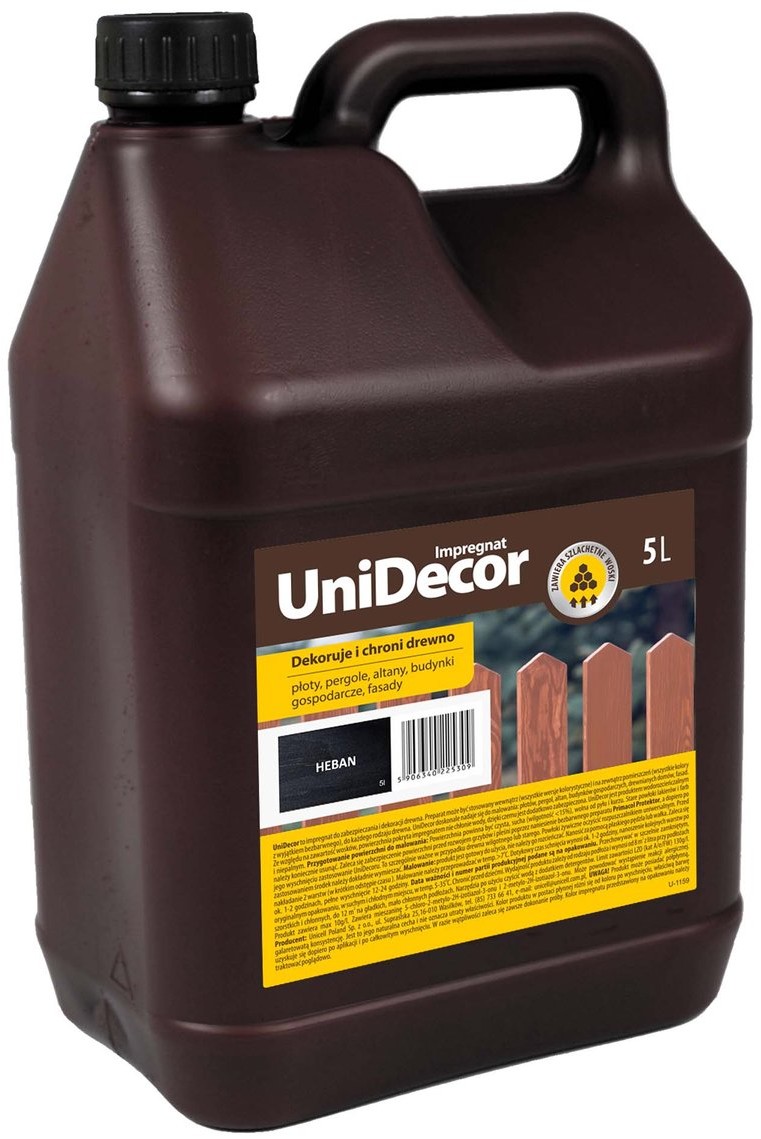 Altax Primacol Primacol do drewna Unidecor heban 5 l