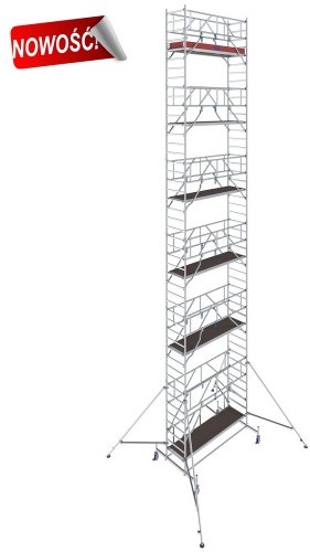 Krause Rusztowanie - STABILO 10 2,5 x 0,75m, wys.rob. 13,40m (772114)