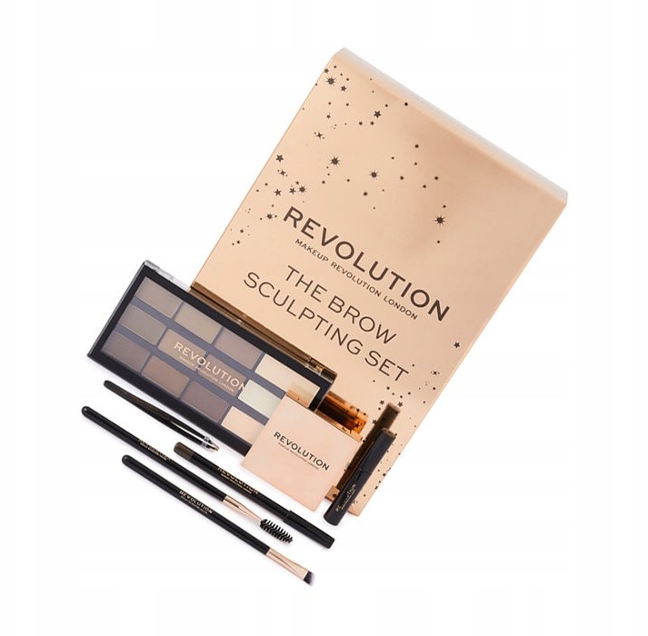 Makeup Revolution Zestaw The Brow Sculpting Set