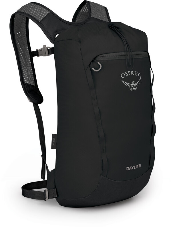 Osprey Daylite Cinch Pack, czarny 2022 Plecaki szkolne i turystyczne 10002930