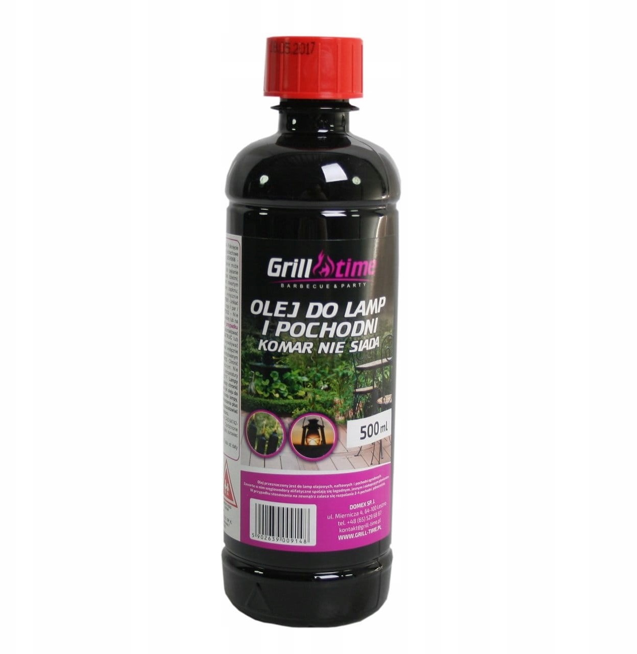 Olej antykomarowy 0,5L Do Lamp Naftowych/ Pochodni