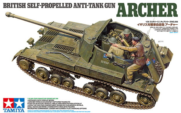 Tamiya TAMIYA  British Anti Tank Gun Archer - Self Propelled 35356