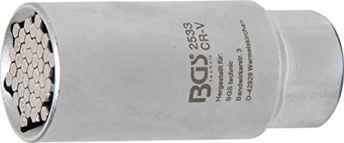 BGS 2533 nasadka wielofunkcyjna, 10 mm, 3/8 cala, 9-21 mm 2533
