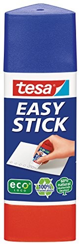 tesa TESA Stick ecoLogo trójkątna, ekologiczny, 25 G, biały 25g 57030-00100