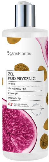 Vis Plantis Vis Plantis HERBAL VITAL CARE ŻEL POD PRYSZNIC OLEJ ARGANOWY+FIGI 400ml
