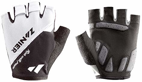 Zanier Unisex rękawice dla dorosłych 85049-2010-9, czarne, białe, 9 85049