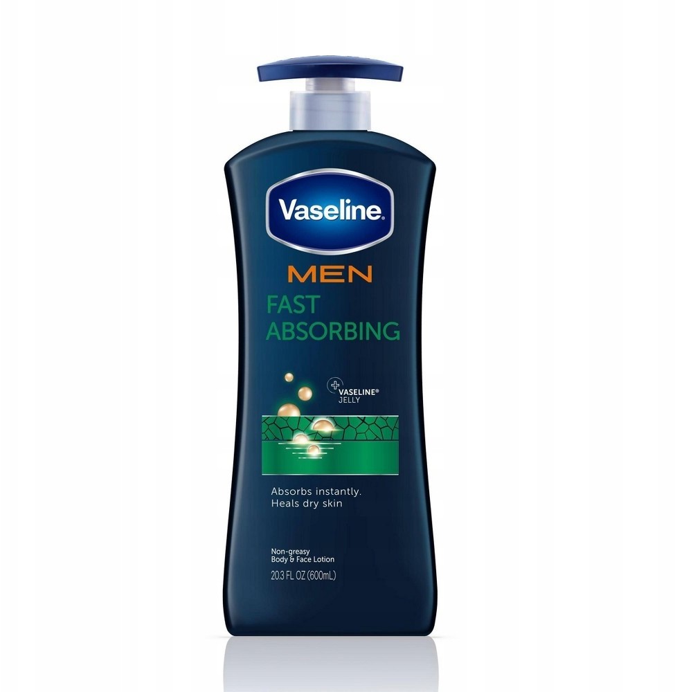 Vaseline Men Fast Absorbing balsam do ciała 600ml