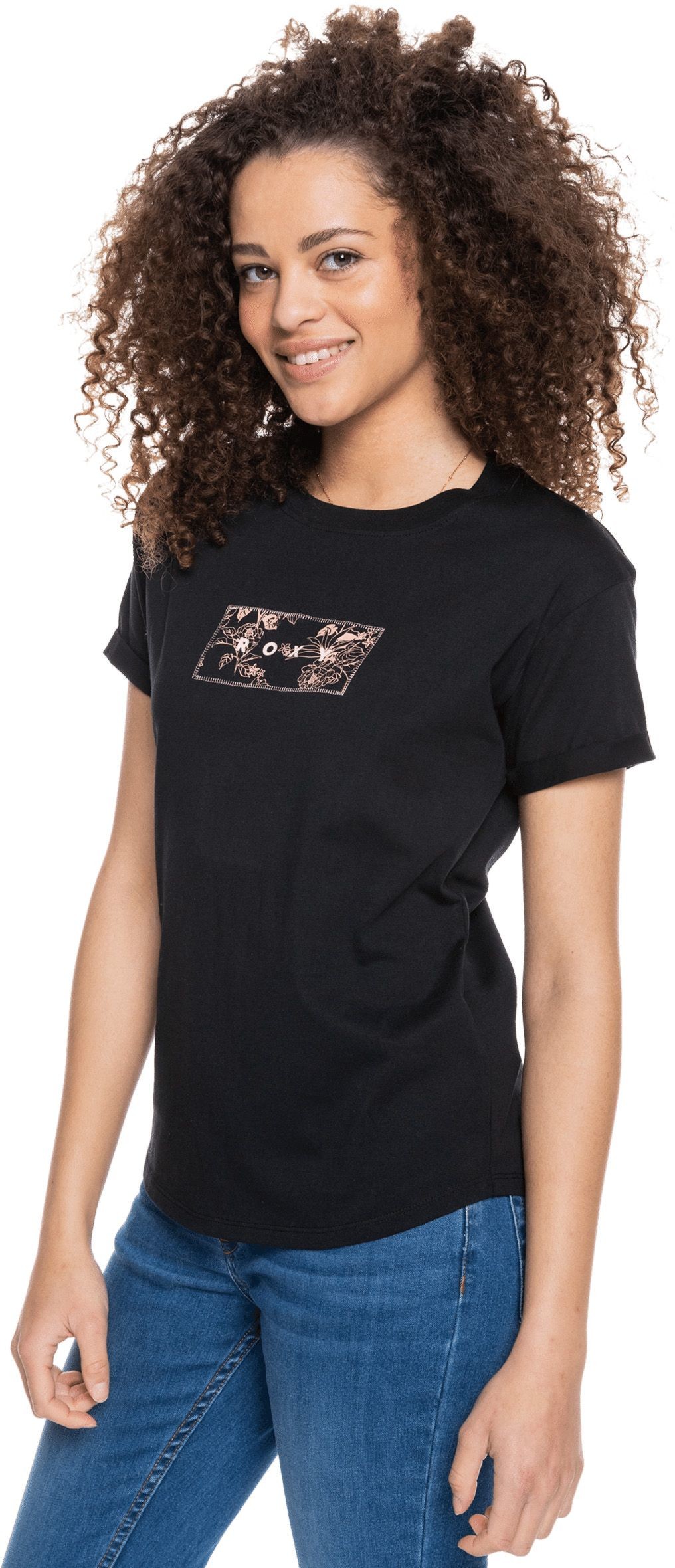Roxy t-shirt damski EPIC AFTERNOON TEE Anthracite KVJ0