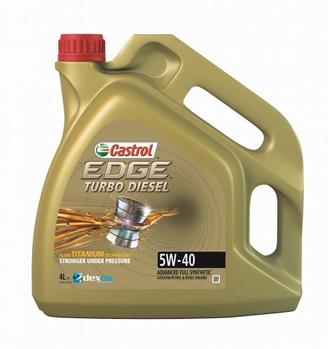 Castrol EDGE TITANIUM FST TURBO DIESEL 5W40 4L