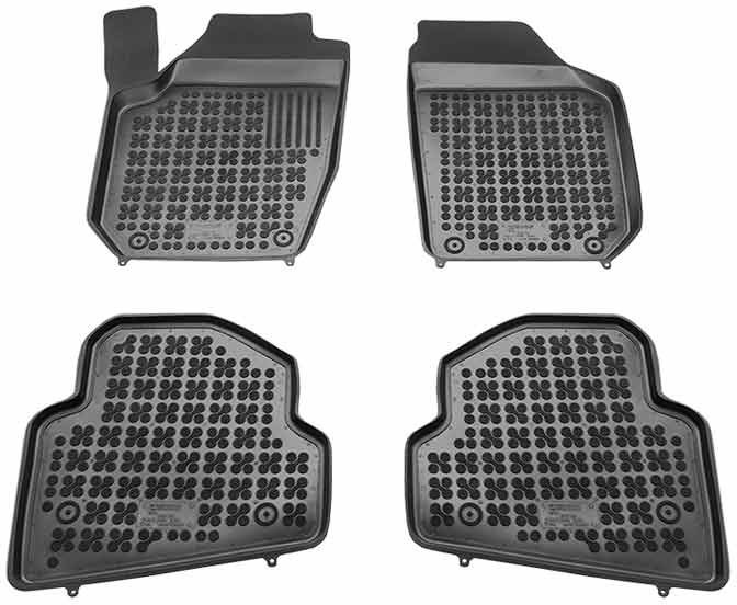 REZAW Plast Dywaniki samochodowe gumowe PLAST: Skoda Fabia II 03/2007- 200204