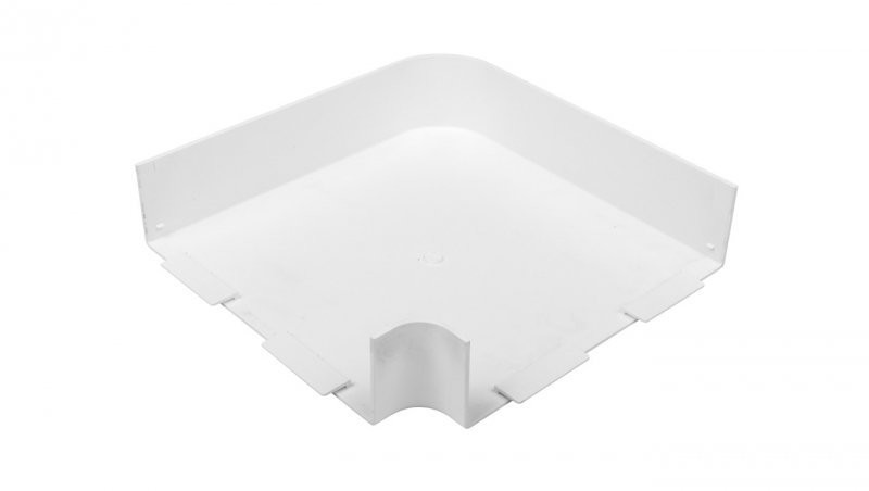 OBO Bettermann Naroże płaskie kanału WDK 60x230 HF60230RW białe 6192998 2szt. 6192998