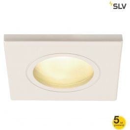 SLV SPOTLINE DOLIX OUT GU10 SQUARE biała 1001169