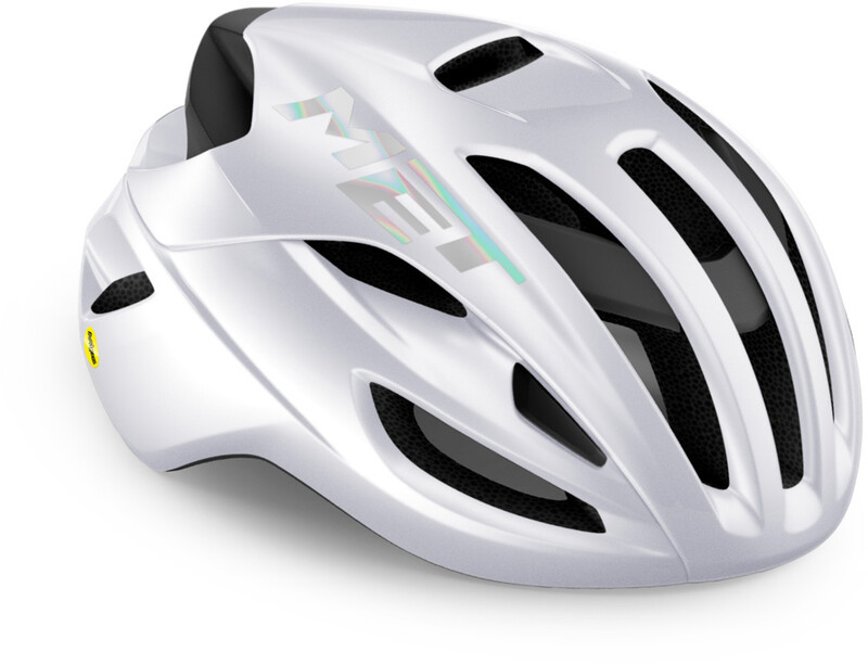 MET Rivale MIPS Helmet, white glossy L | 58-61cm 2021 Kaski szosowe 57001653