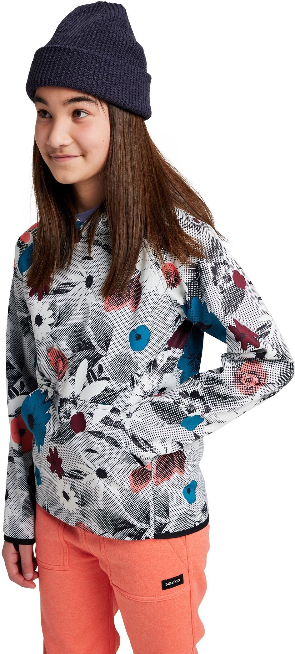 BURTON bluza ęca KIDS CROWN WEATHERPROOF PO Halftone Floral