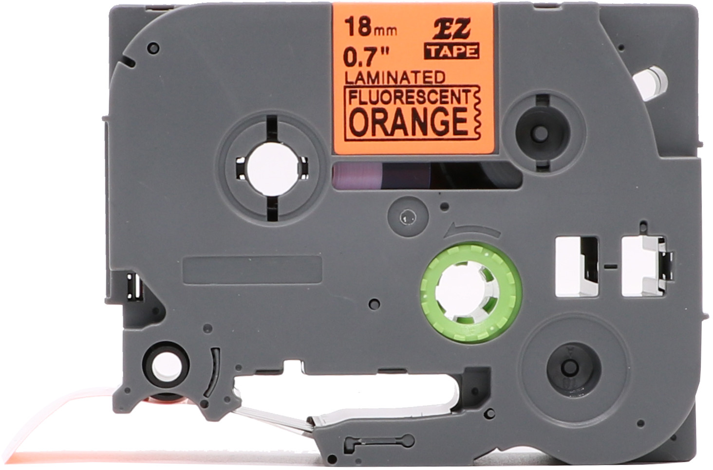 Brother Taśma do P-touch 18mm 8m pomarańcz TZE-B41