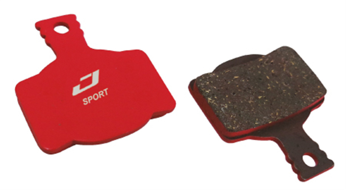 Jagwire Okładziny DCA087 Magura MT8, MT6, MT4, MT2 czerwony / Materiał: półmetaliczne