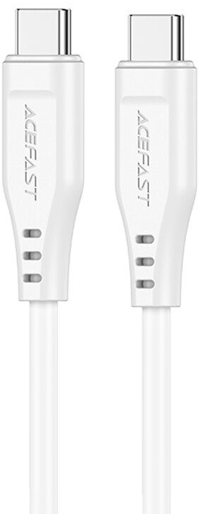 Acefast Kabel USB Typ C - USB Typ C 1,2m, 60W (20V/3A) biały (C3-03 white) C3-03-C-C white