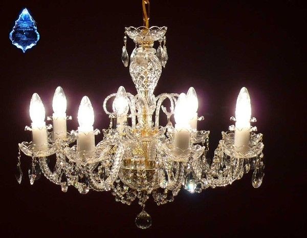 Elita bohemia Żyrandol kryształowy 8-ramienny - Bohemia L 120/8/02