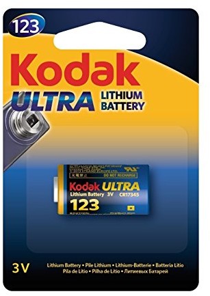 Kodak Ultra 123 3 V bateria litowa EXP 2023 208148