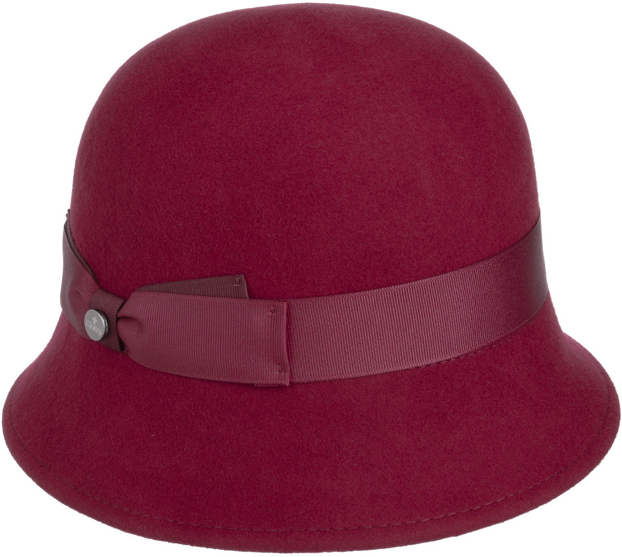 Kapelusz Damski z Nausznikami Voltera by Lierys, bordowy, M (56-57 cm)