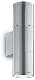 Ideal Lux Kinkiet GUN AP2 SMALL ALLUMINIO 033013