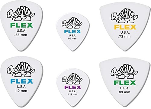 Dunlop Jim 6 kostek Variety Pack Tortex Flex PVP-FLEX