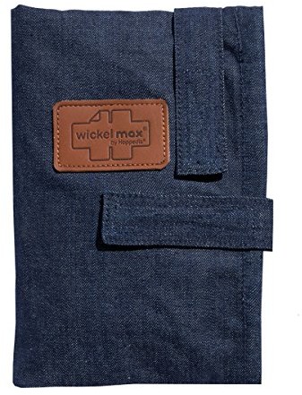 HOPPEDIZ Wickelmax Twój stół do przewijania w podróży  ciemny denim