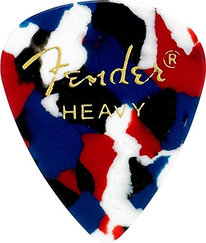 Fender 098  0351  950 351 Shape chorągiewek, 12 Count, Confetti, Heavy Duty 0980351950