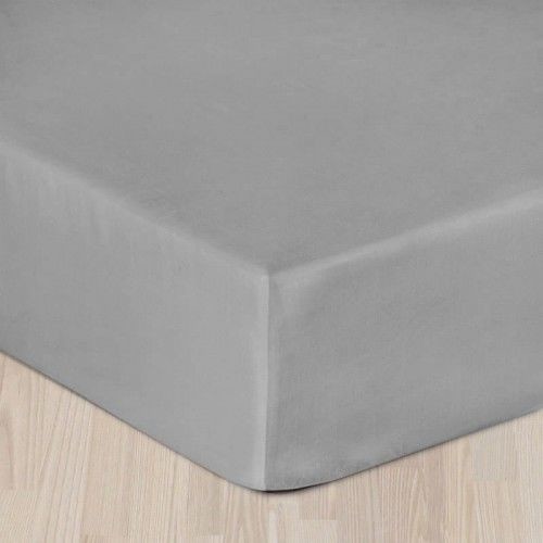 Darymex Prześcieradło z satyny bawełnianej popiel 200x220 dx-220-prs-014