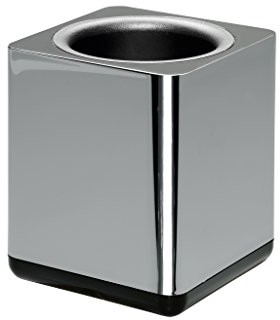 HAN 27653  88, pojemnik na długopisy i-Line Chrome, eleganckie, piękny dodatek w jakości premium, Chrome 27653-88