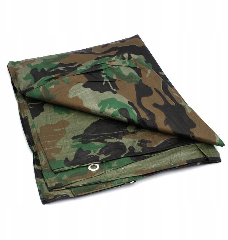 Plandeka Wojskowa Moro 80g Kamuflarz Camping 5 x 6