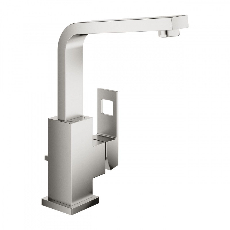 Grohe Eurocube Bateria umywalkowa stal nierdzewna 23135DC0