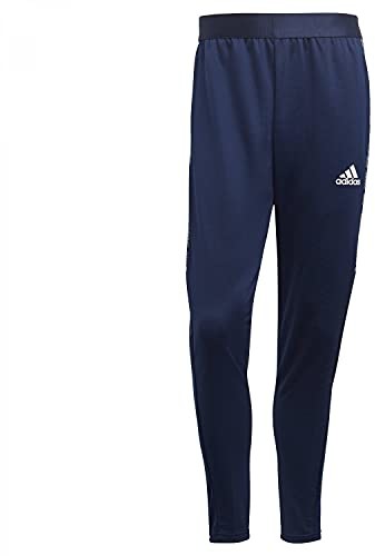 Adidas Męskie spodnie Con21 Tr Pnt niebieski Granatowy (Team Navy Blue)/bia$120y XL GH7134