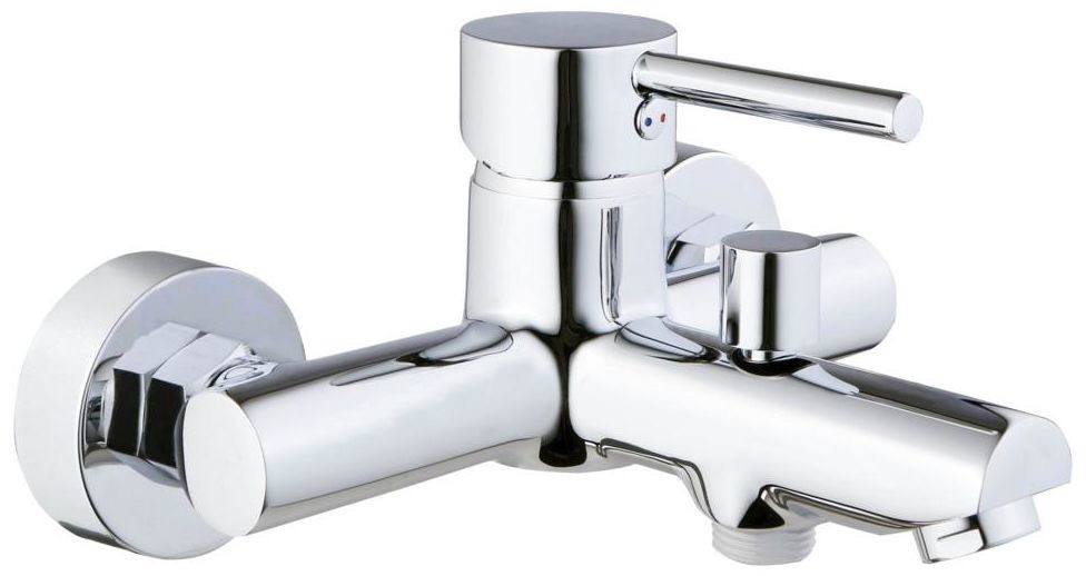 SENSEA Bateria wannowa chrom Hilo