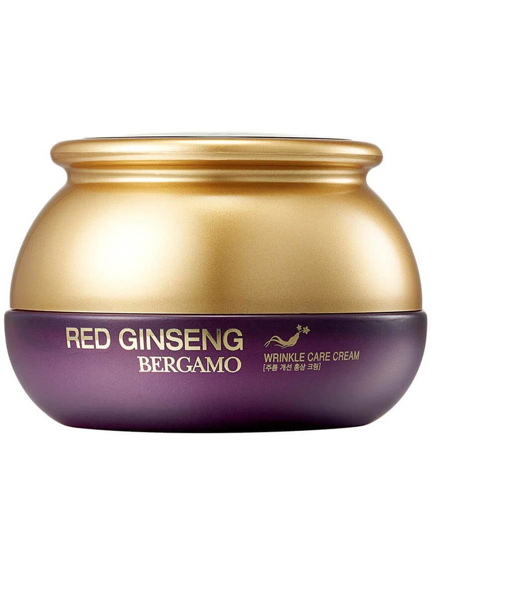 BERGAMO Red Ginseng Wrinkle Care Cream krem przeciwzmarszczkowy z czerwonym żeń-szeniem 50ml 110181-uniw