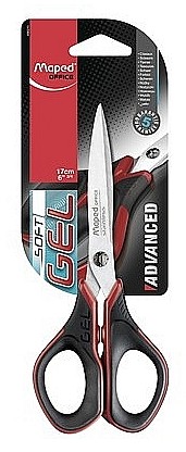 Maped Nożyczki Advanced Gel 17cm symetryczne Maped 496210 496210