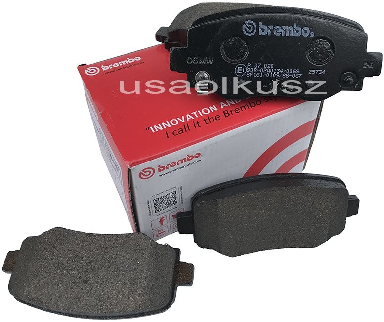 brembo Tylne klocki hamulcowe Jeep Cherokee KL 2014 P37020