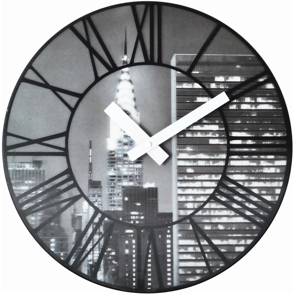Nextime Zegar ścienny - The City 3005