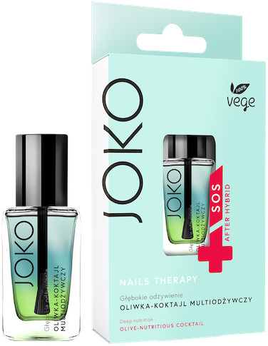 Joko Nails Therapy oliwka do paznokci Multiodżywczy Koktajl 11ml 88015-uniw