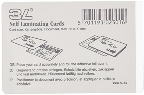 3L Samodzielne wykonanie procedury tlaminier kart 66 X 100 mm  szt. S742101