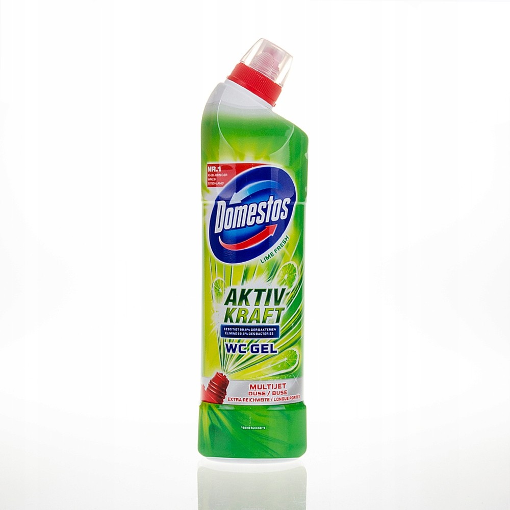 Domestos Żel Aktiv Kraft Lime Fresh Niemiecki